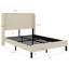 Lit plateforme moderne, conception plateforme et assemblage facile-43943408