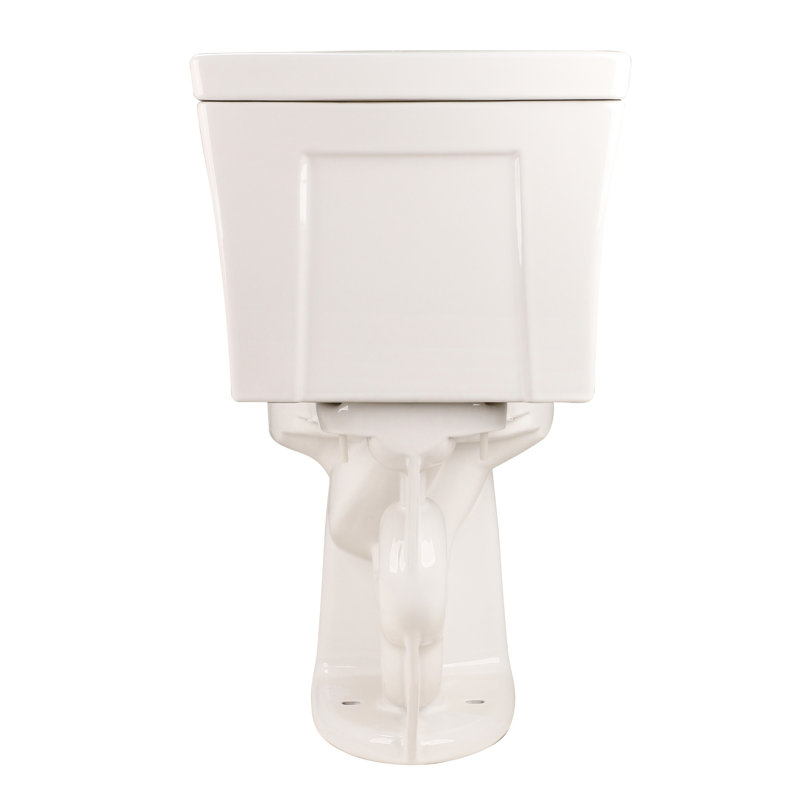 1,28 Toilette, 4,8 Siphonic Two, chasse simple latérale,,, blanc brillant 004, composant de mise à niveau deux, idéal pour la salle de bain