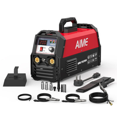 A dual-module welding machine that can be started with a small current of 5A, suitable for thin materials and scenarios with weak power systems, a -in-1 TIG MMA welder for beginners.