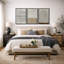 «Mid Century Modern Boho», Disgressed Grunge-84974942-84974939