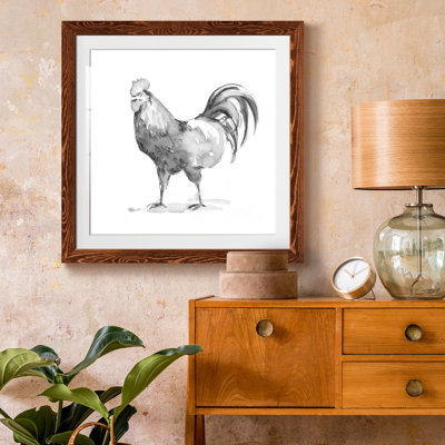 Impression encadrée 2_Barn Fowl I-Premium - prête à être accrochée