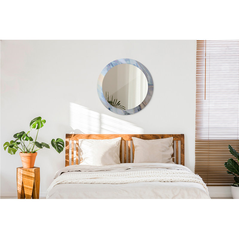 Huldar Glass Flat Wall Mirror