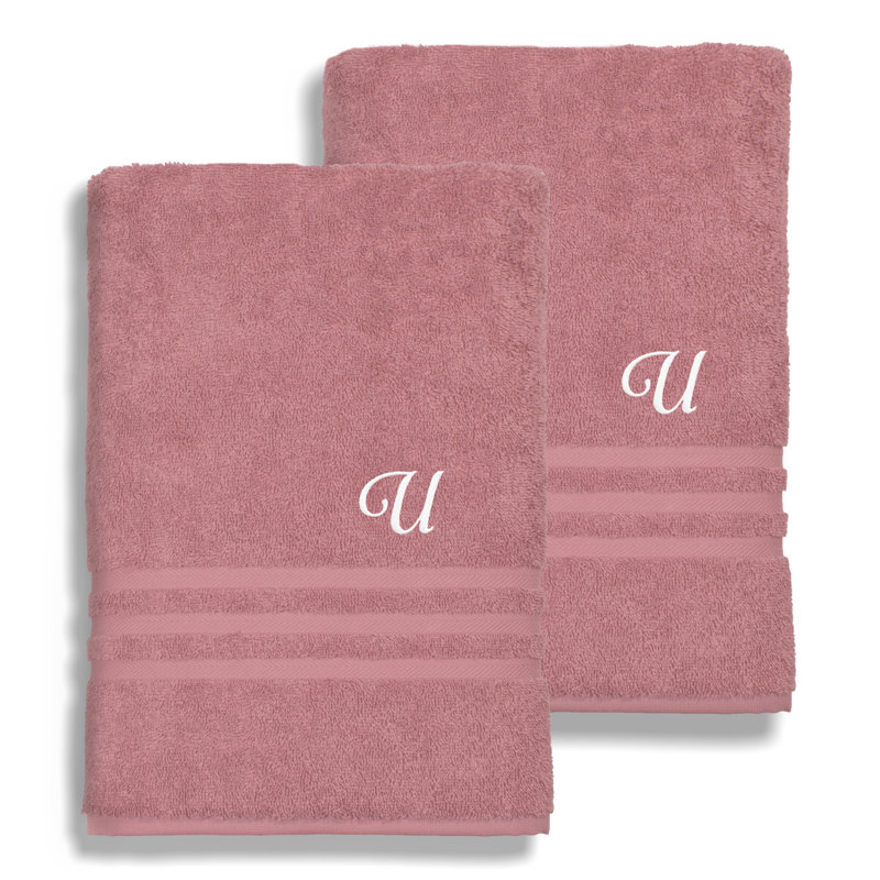 Denzi Midweight Bath Sheet, U, Tea Rose