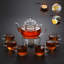 Kendal 27oz. Stovetop Safe Glass No Pattern Teapot