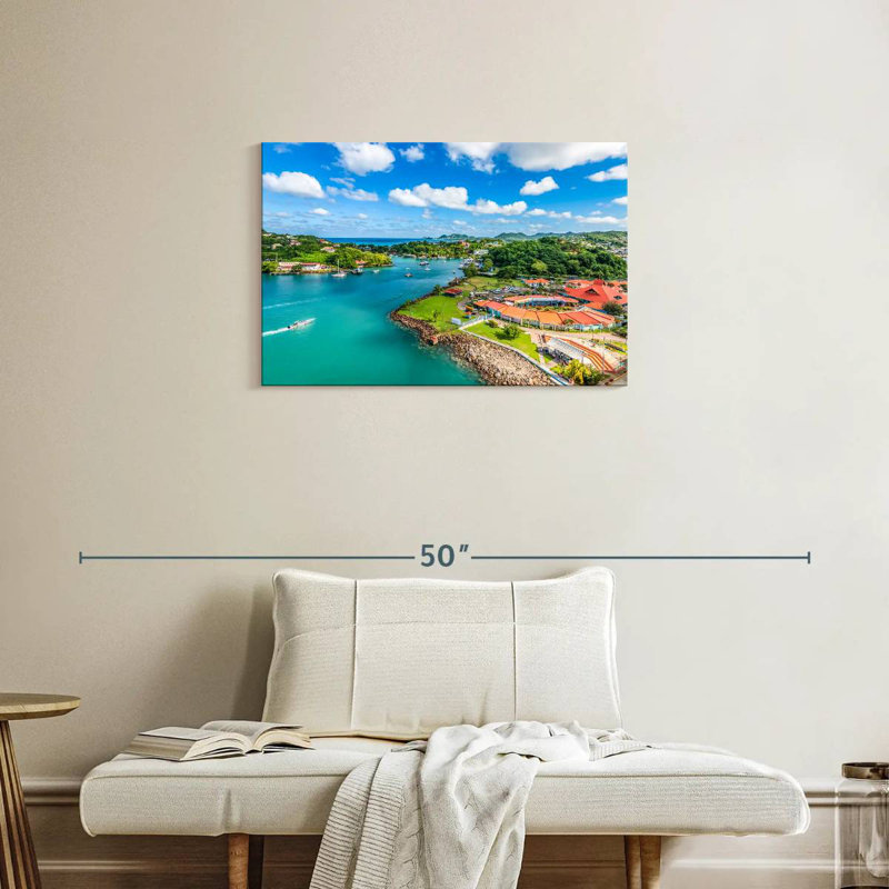 Nicci Port Castries Sainte-Lucie, H 20 po x l 30 po