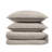 Brooklyn Loom Matte Cotton Velvet Channel Stitch Quilt Set-118622685-118622681