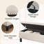 Banc de rangement avec repose-pieds Furniliving-573638024