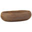 Alpen Home Dockside 59mm L x 40mm W Brown Ceramic Oval Sink