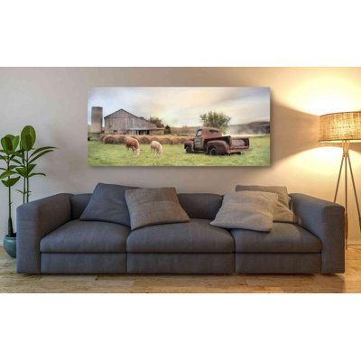 «Tioga Country Farmland» par Lori Deiter, art mural sur toile