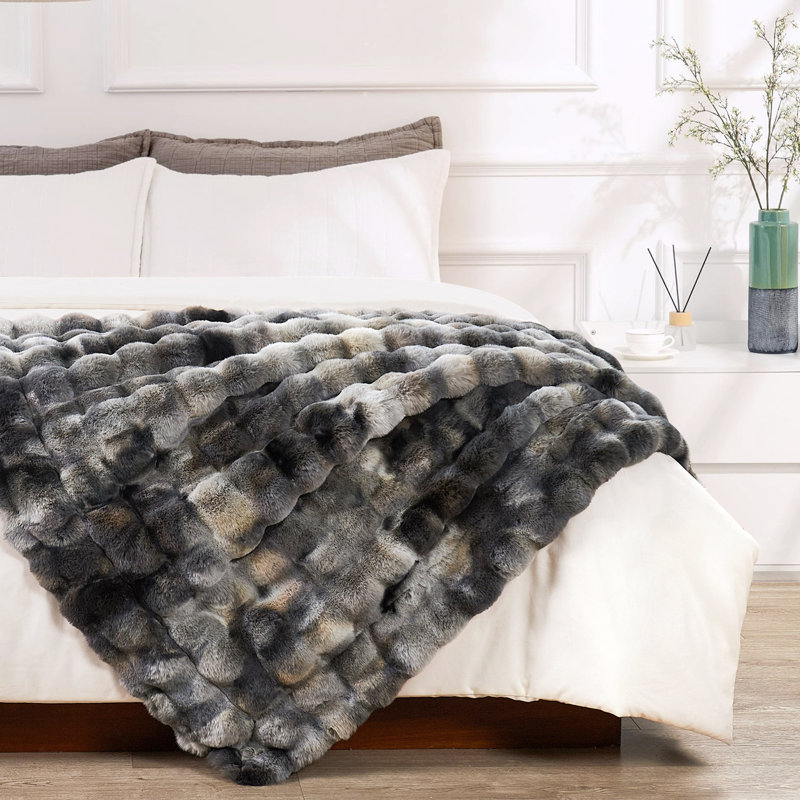 Throw Blanket, Grey