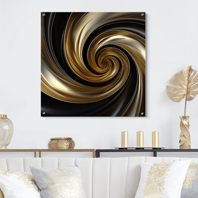 Catharine - Abstract Spirals Acrylic Wall Art