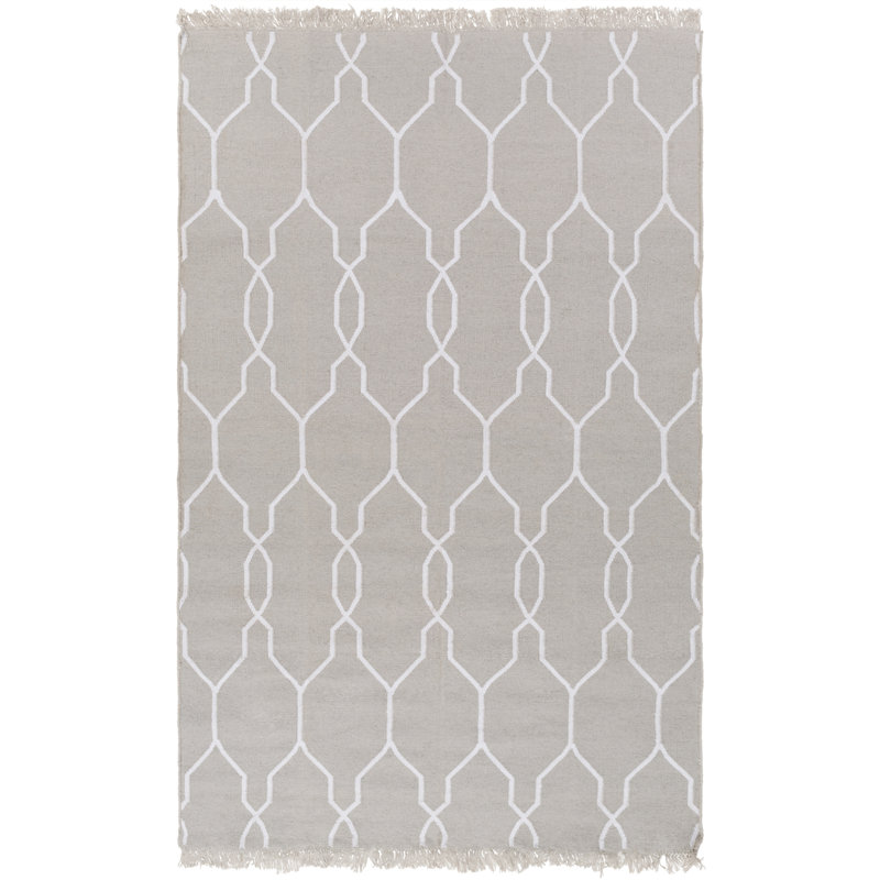 Tapis intérieur / extérieur gris Painesville, Rectangle 3 pi 6 po x 5 pi 6 po