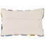 Matamoros Geometric White Square Cushion