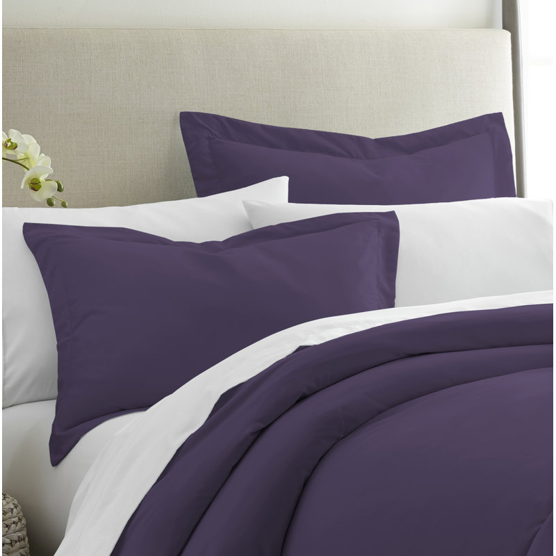 Ensemble de 2 taies d'oreiller en microfibre ultra douce, Très grand, Mauve