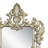 Mirror, Antique Gold Finish