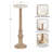 Anike Solid Wood Pedestal End Table-699288004