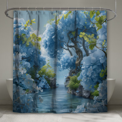 Rideaux de douche Blue River