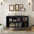Ruslans 47.75'' Wide Sideboard With 3 - Door High Gloss Cabinets-478330663