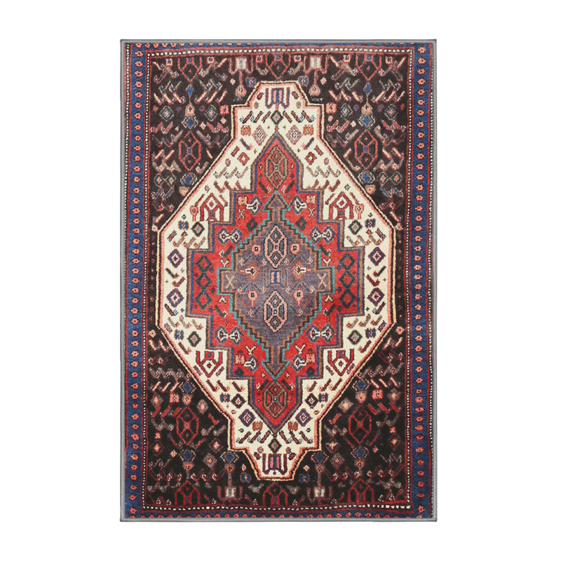 Tapis décoratif de style sud-ouest Rainier, Rectangle 4 pi x 6 pi