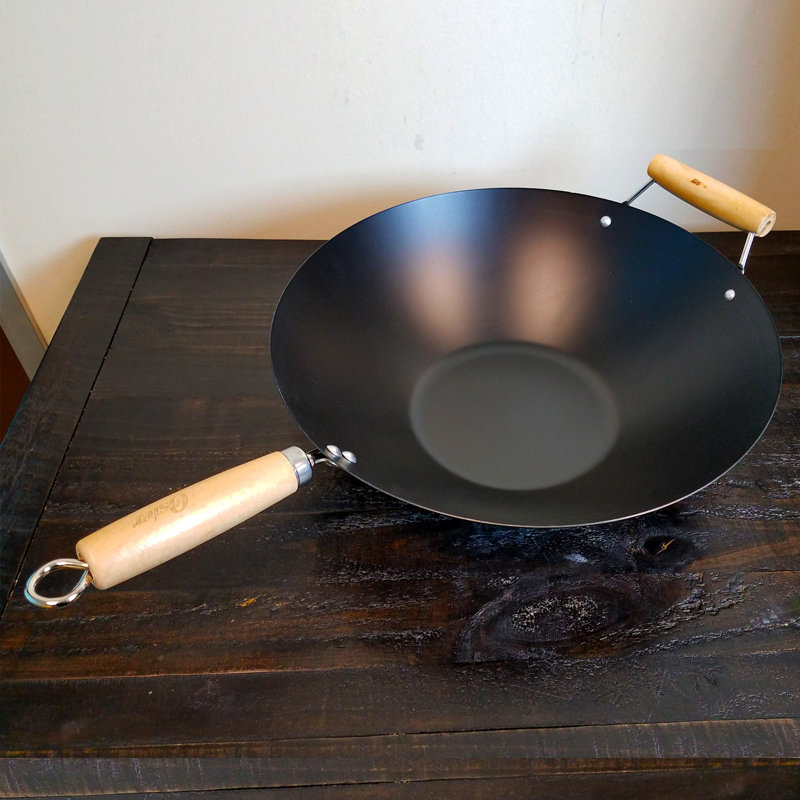Wok en acier au carbone antiadhésif 13,5 po Oster Findley
