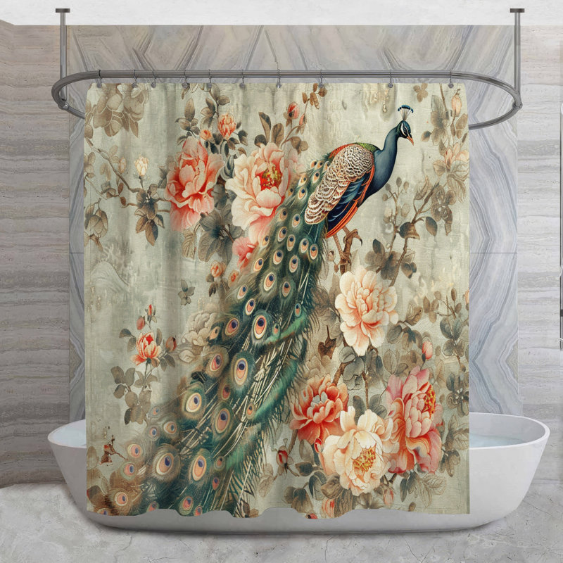 Teresio Shower Curtain, 73"H x 70"W
