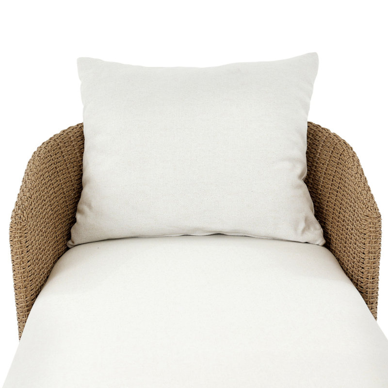 Maven Outdoor Chaise-Alessi Linen