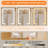 24×30 Inch Dual Use LED Light Bathroom Mirror Cabinet, Aluminum Back Panel Dimmable Anti Fog Cabinet