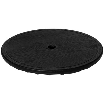 20" Umbrella Table Tray, Easy to Install Table-Top, Round Portable for Swimming Pool, Beach, Patio, Deck, Garden