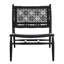Chaise d'appoint à dossier tissé Kazbah-1960587202