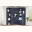 Armoire blanche avec rangement et crochets-1575644832
