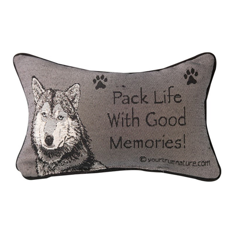 Coussin décoratif manuel 12,5 po x 8 po