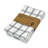 Cotton Plaid Jacquard Dish Cloth Kitchen Towel-1433425581
