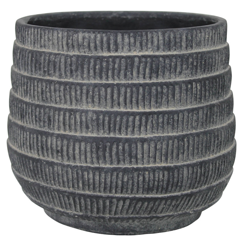 Hubble Planter, Black, 1