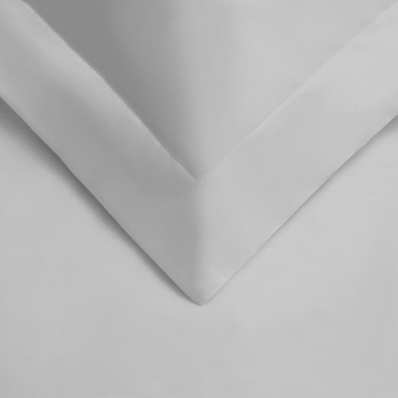 Classic 700 Thread Count Certified Certified Egyptian Cotton Sateen Duvet Cover Set, Chrome