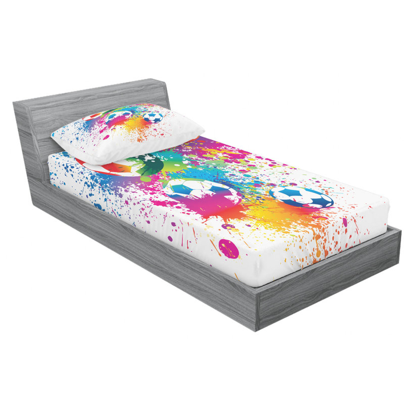 Microfiber Sheet Set, Twin Sheet Set with Fitted Sheet