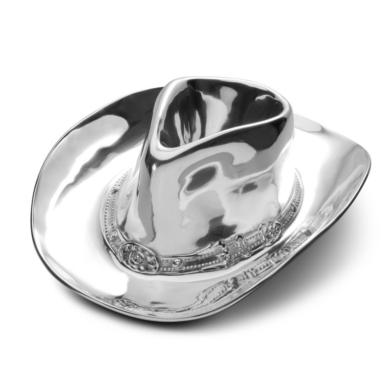 Desserte à chapeau Wilton Armetale Cowboy, 12 po x 15,25 po