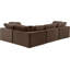 Canapé modulaire rembourré 4 pièces Hinrich-98917410