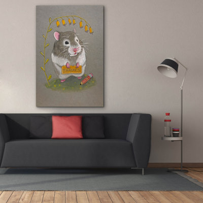  «Big Thanks» par Bebe Keith, art mural sur toile, 40 po x 60 po