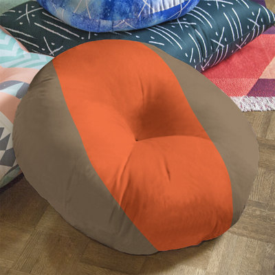 Striped Reversible Throw Pillow