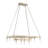 14 - Light Dimmable Modern Linear Chandelier