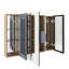 Armoire à pharmacie murale de 100 cm (39,4 po) avec tablettes en verre ajustables