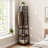 8-Hook Coat Rack with Storage Shelves