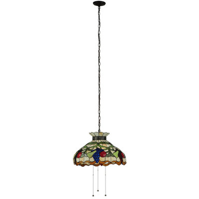Meyda Tiffany & Stained Glass 3 - Light Pendant