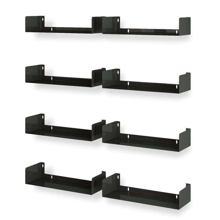 Black Floating Shelves - Sleek & Heavy Duty – Shelf Expression