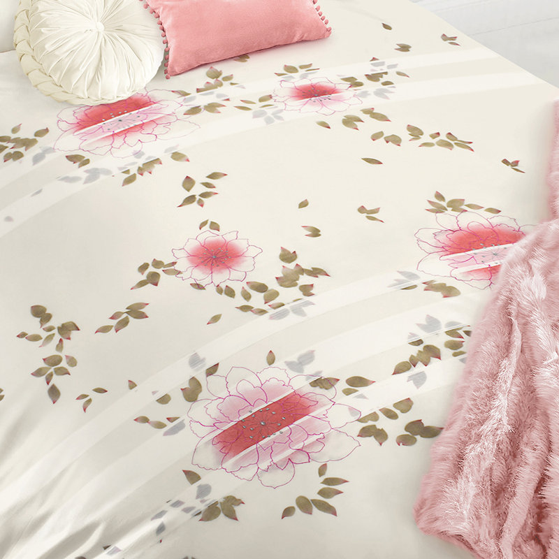 Anease Floral Duvet Cover Set
