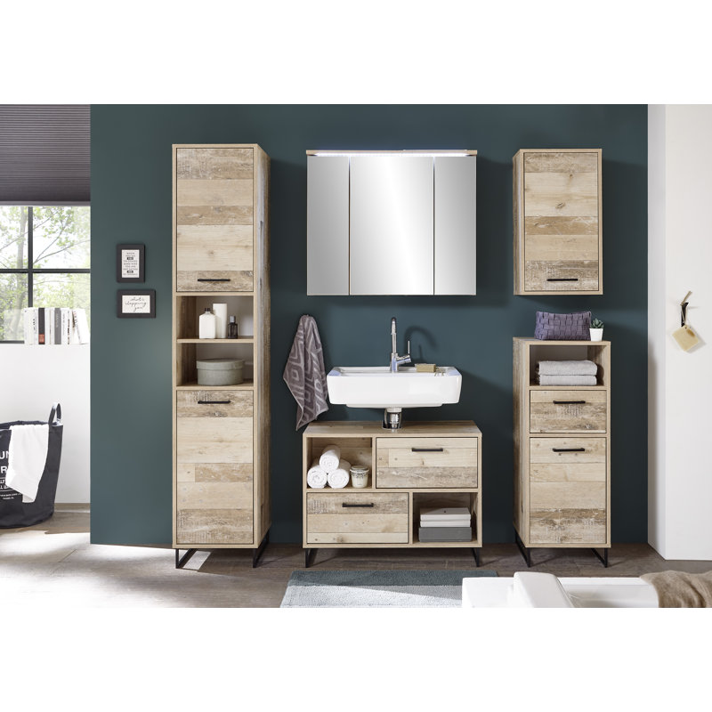 Petoskey Freestanding Linen Cabinet