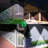 100 LED Solar Power Wall Lights Outdoor Waterproof Motion Sensor Security Light for Garden Garage