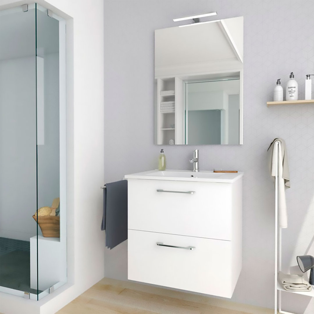 Barrister 60cm Wall Mount Single Vanity