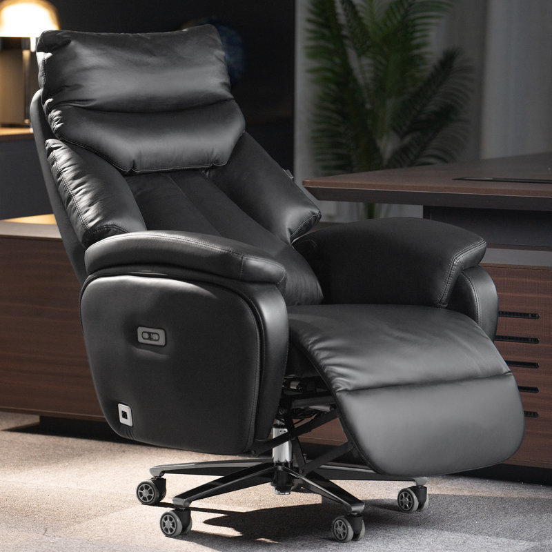 Fauteuil de bureau inclinable électrique Kinnls Coast, Noir