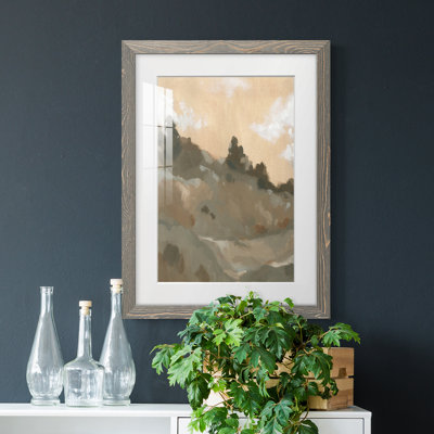 Hillside Walking Path II - Single Picture Frame Painting